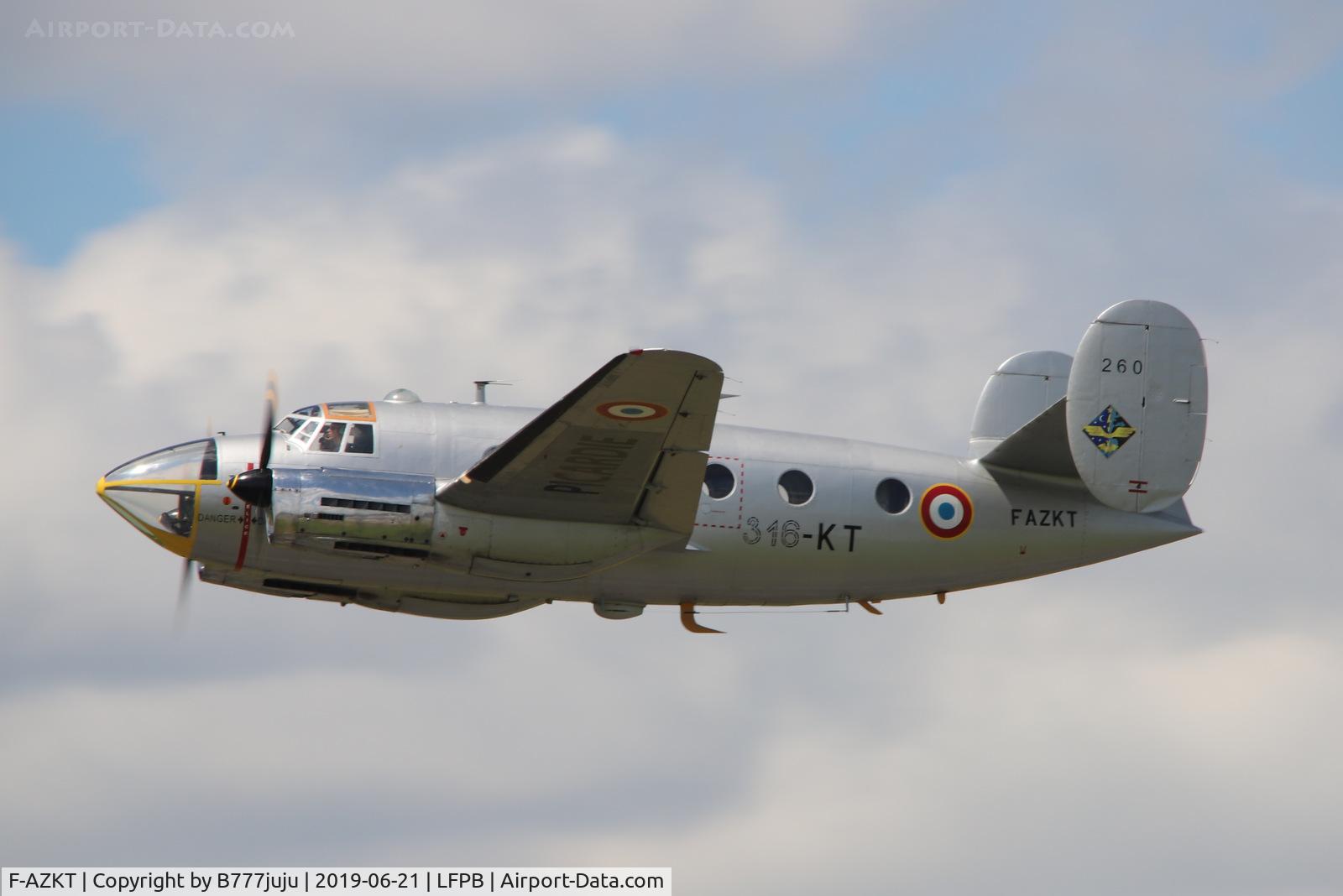 F-AZKT, 1954 Dassault MD-311 Flamant C/N 260, on display at SIAE 2019