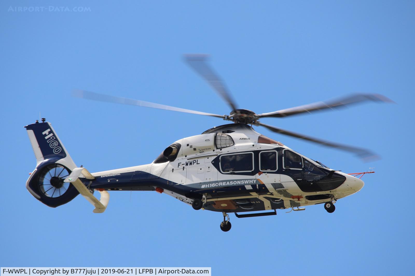F-WWPL, 2016 Airbus Helicopters H160 C/N PT2, on display at SIAE 2019