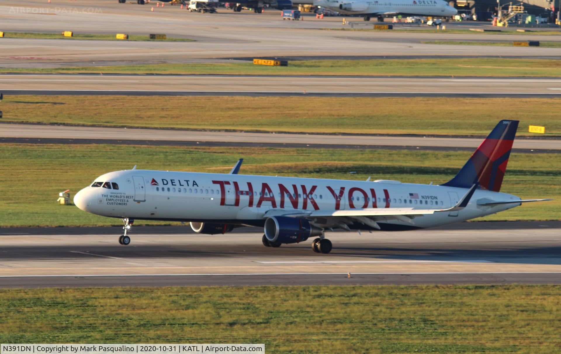 N391DN, 2019 Airbus A321-211 C/N 9027, Airbus A321-211
