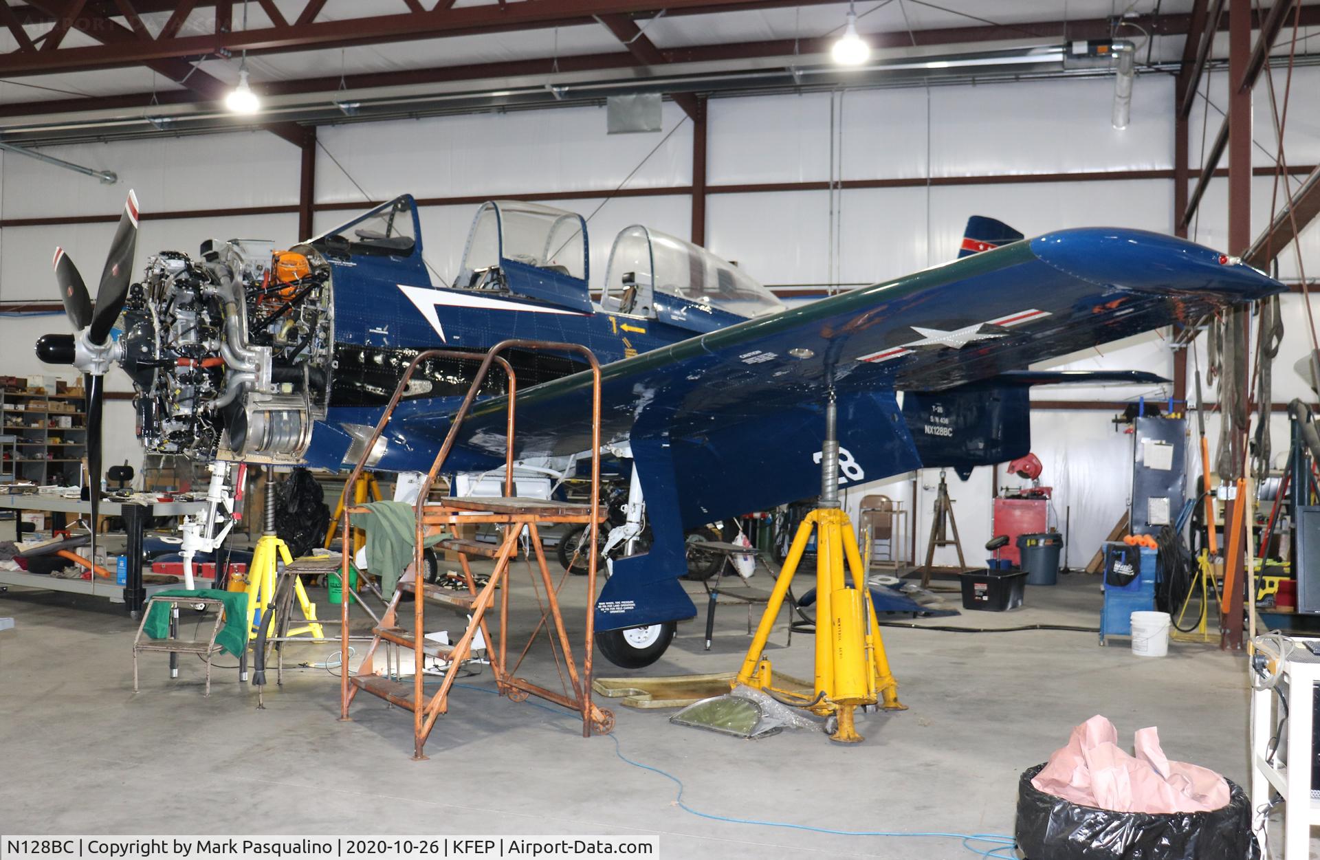 N128BC, 1951 North American T-28A Trojan C/N 174-436, North American T-28S
