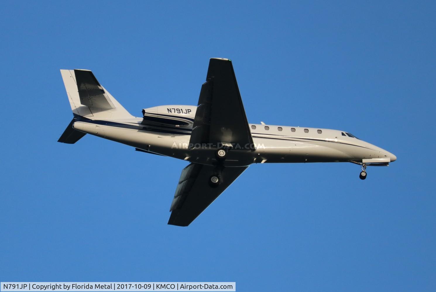 N791JP, 2007 Cessna 680 Citation Sovereign C/N 680-0175, MCO spotting 2017