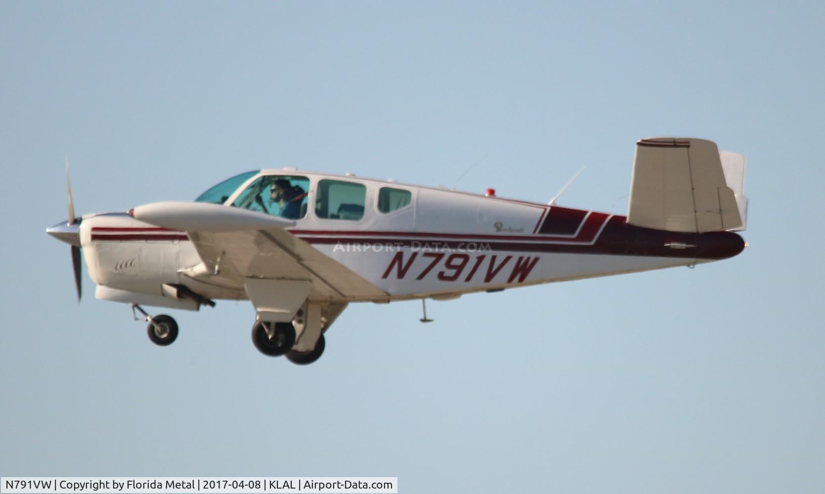 N791VW, 1958 Beech J35 Bonanza C/N D-5570, SNF LAL 2017