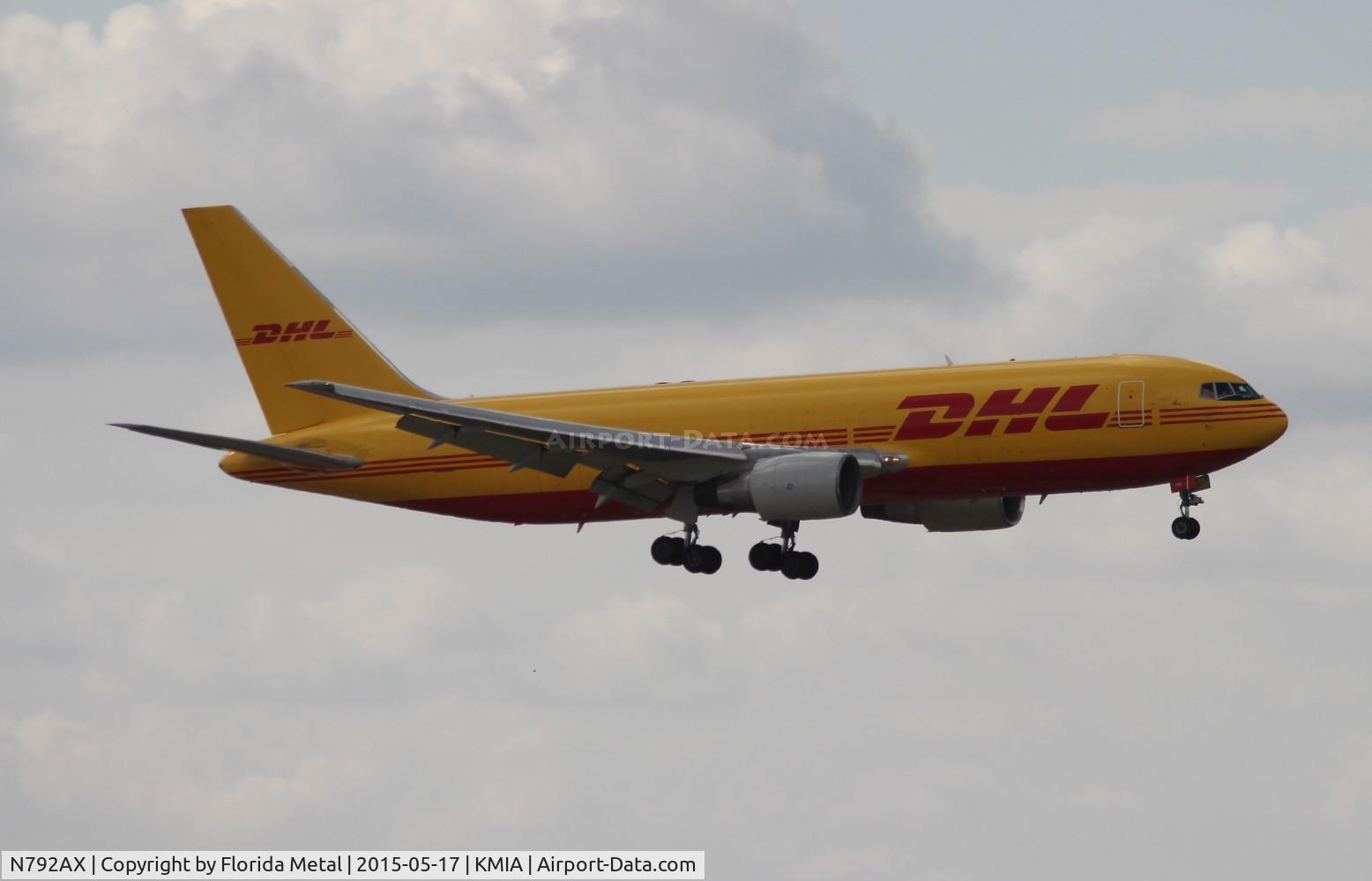 N792AX, 1986 Boeing 767-281 C/N 23142, MIA spotting 2015