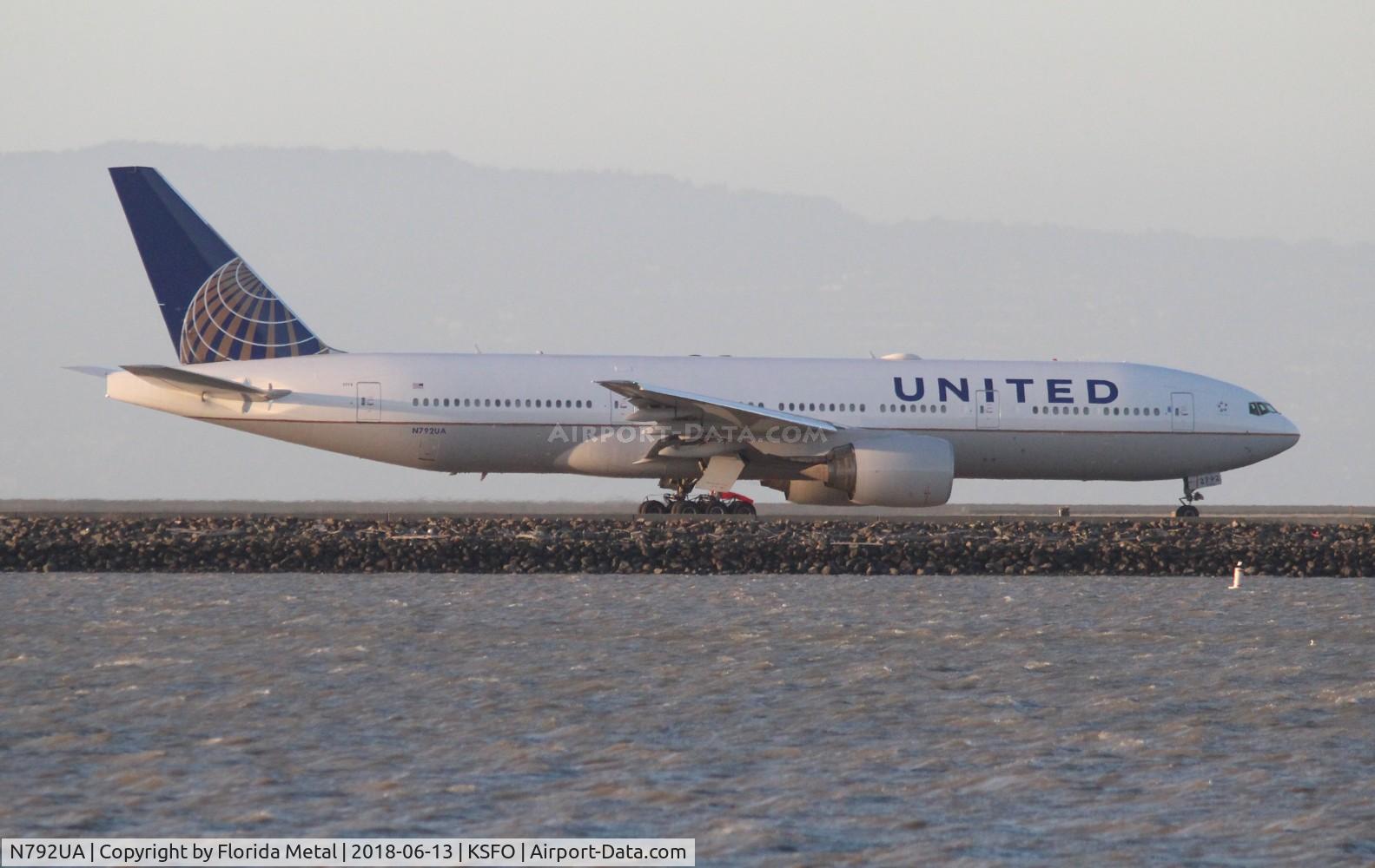 N792UA, 1997 Boeing 777-222 C/N 26934, SFO spotting 2018