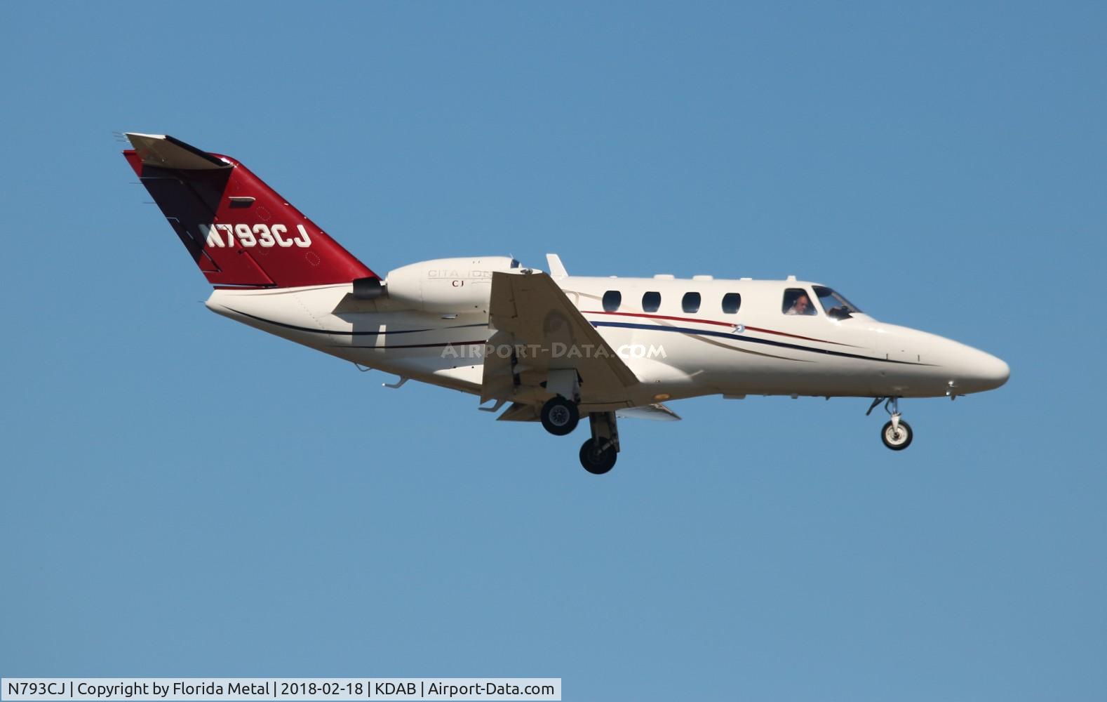 N793CJ, 2000 Cessna 525 C/N 525-0021, DAB spotting 2018