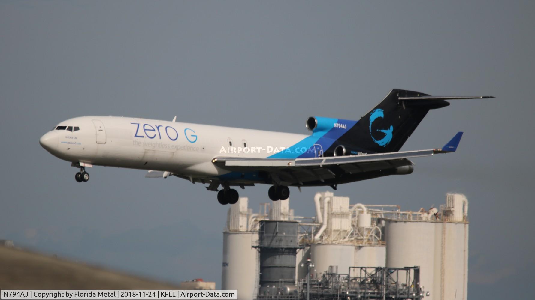 N794AJ, 1976 Boeing 727-227 C/N 21243, FLL spotting 2018