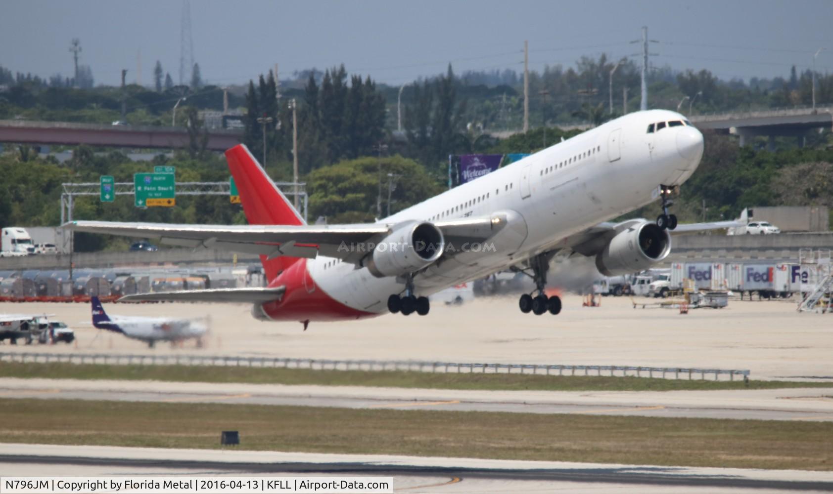 N796JM, Boeing 767-336 C/N 24339, FLL spotting 2016