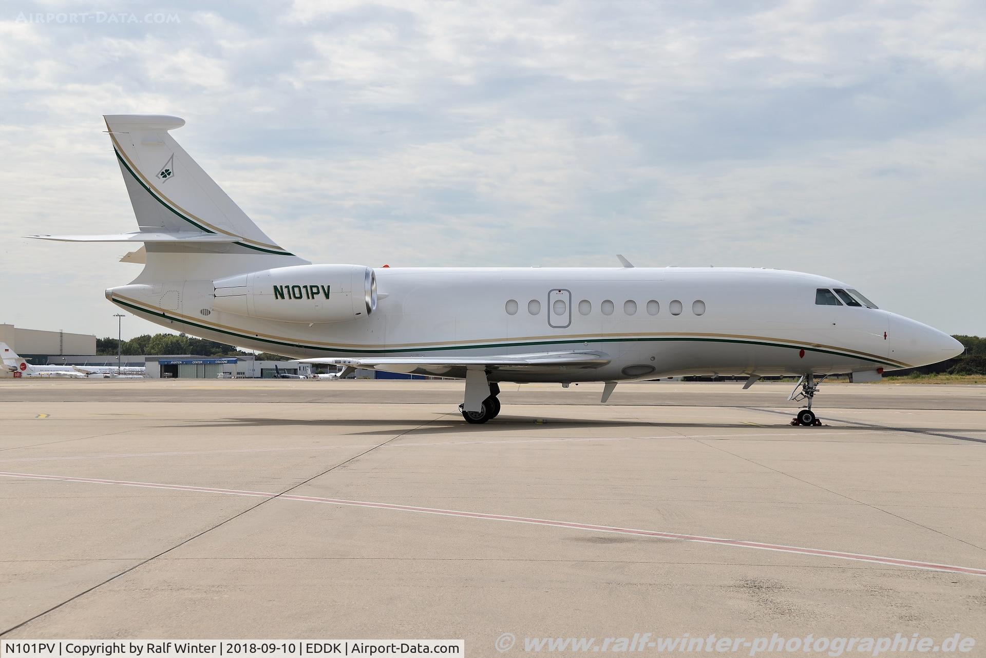 N101PV, 2003 Dassault FALCON 2000EX C/N 23, Dassault Falcon 2000EX - Vegaso Aviation - 23 - N101PV - 10.09.2018 - CGN