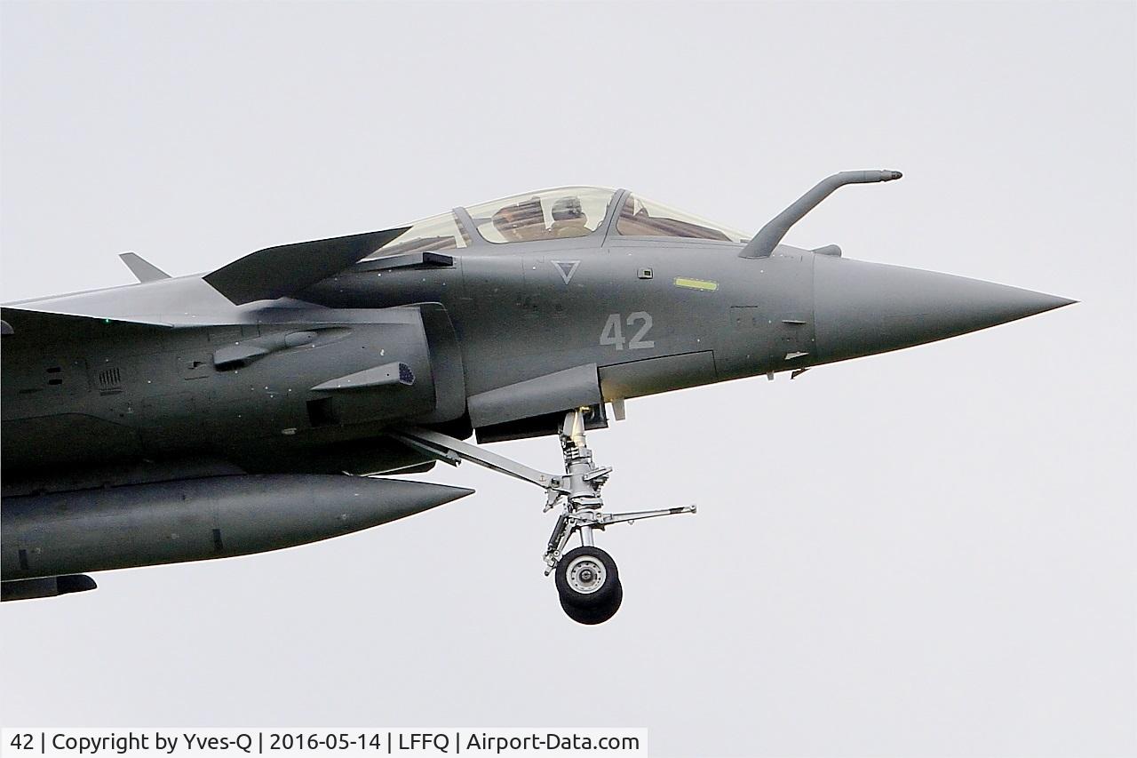 42, 2015 Dassault Rafale M C/N 42, Dassault Rafale M, On display, La Ferté-Alais airfield (LFFQ) Air show 2016