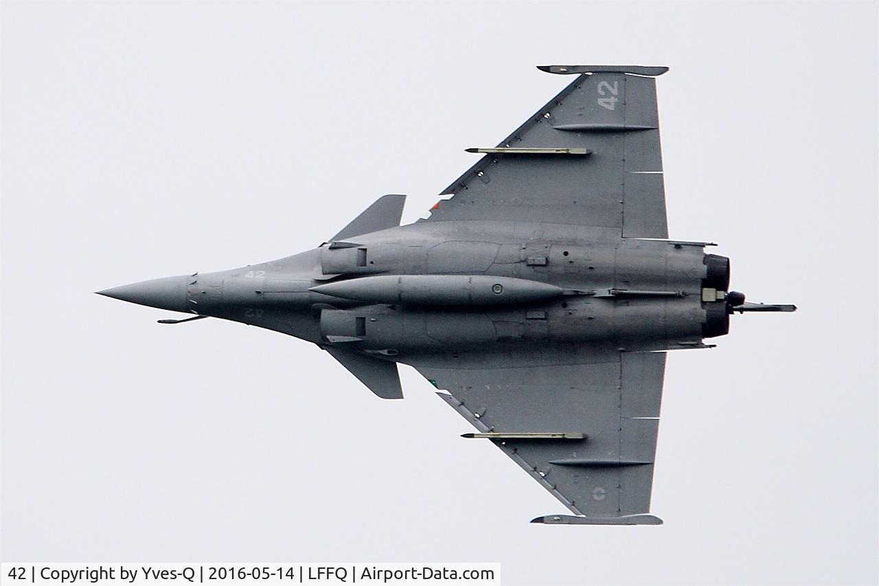 42, 2015 Dassault Rafale M C/N 42, Dassault Rafale M, On display, La Ferté-Alais airfield (LFFQ) Air show 2016