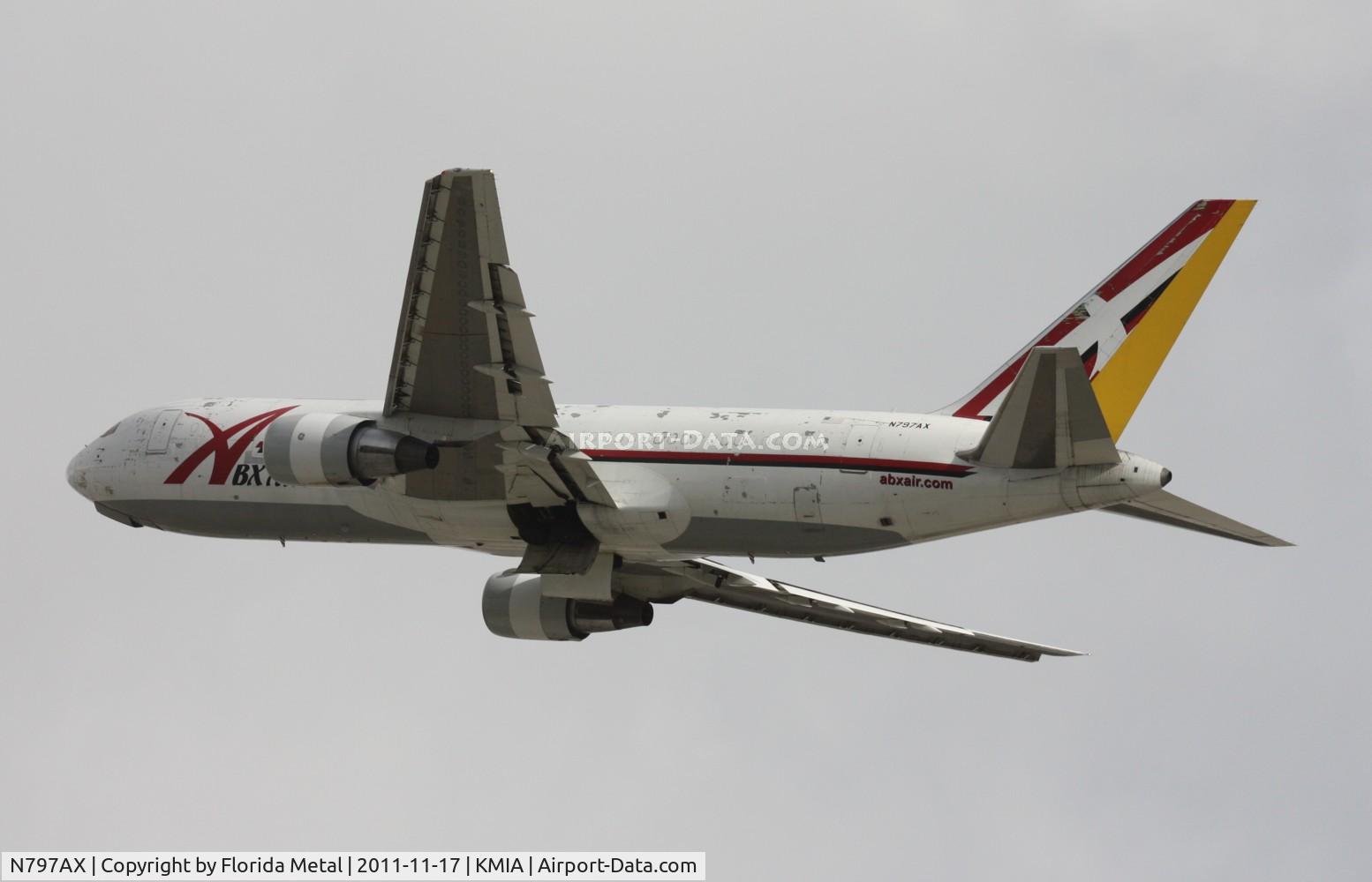 N797AX, 1985 Boeing 767-281 C/N 23147, MIA spotting 2011