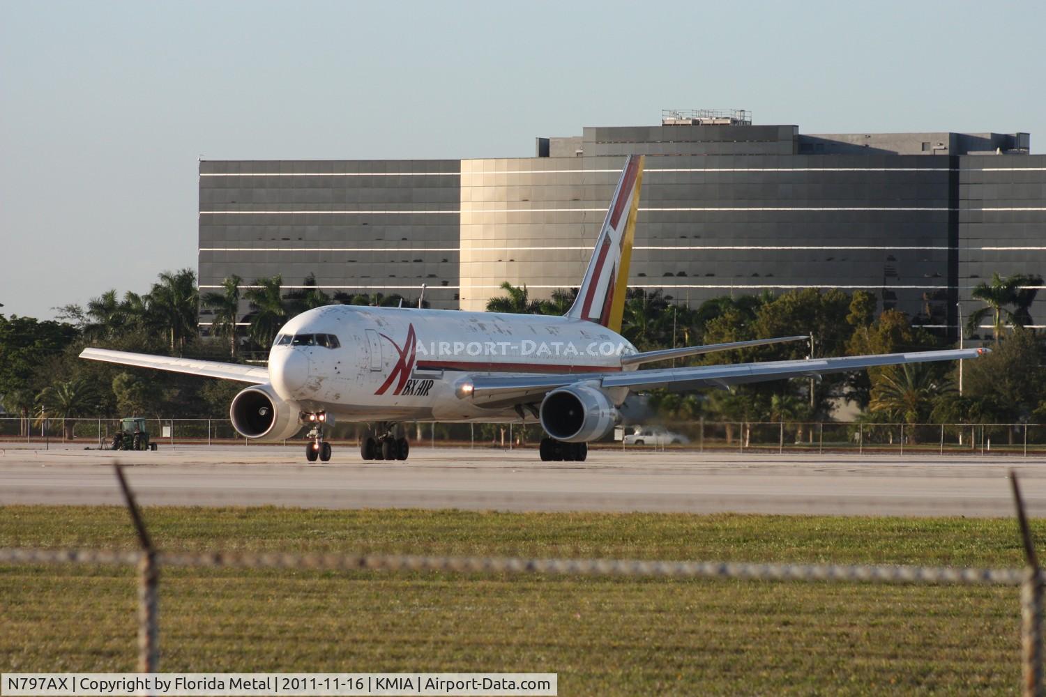 N797AX, 1985 Boeing 767-281 C/N 23147, MIA spotting 2011