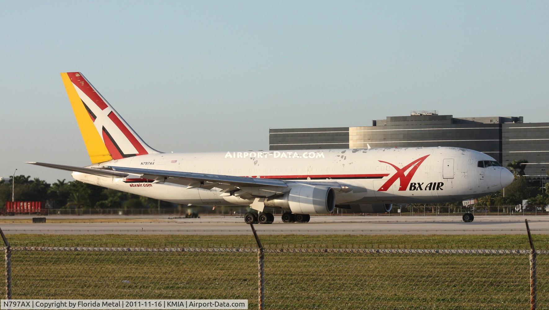N797AX, 1985 Boeing 767-281 C/N 23147, MIA spotting 2011