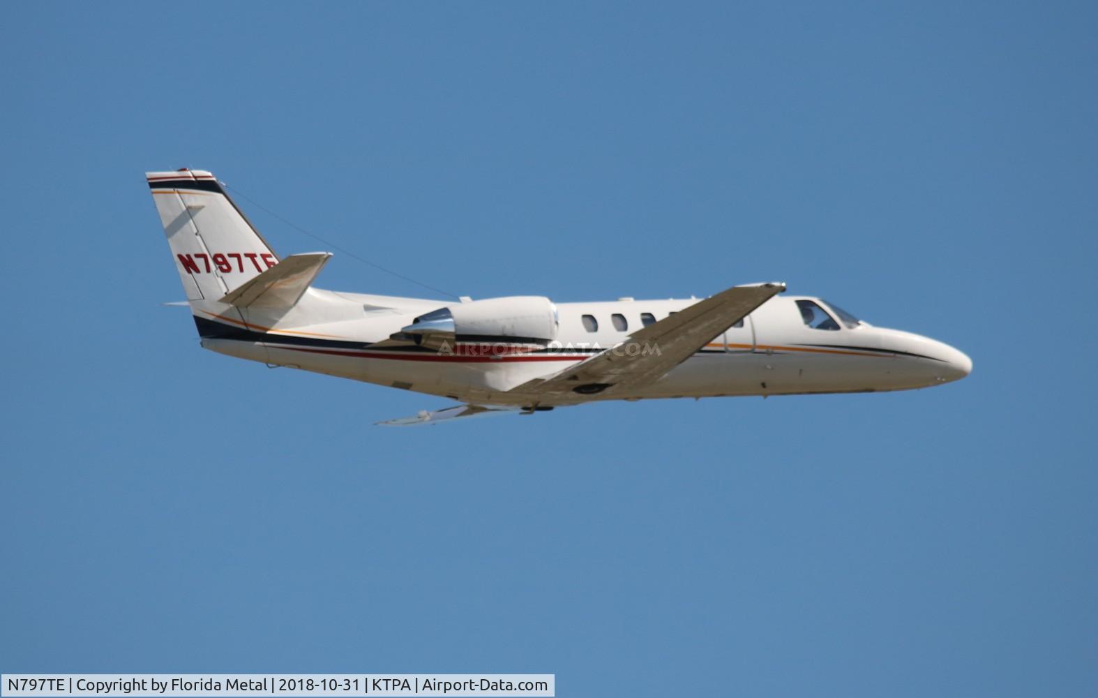 N797TE, 2001 Cessna 550 C/N 550-0962, TPA spotting 2018