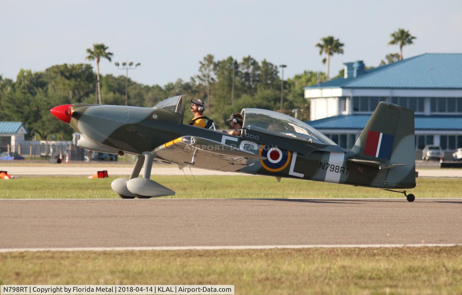 N798RT, Vans RV-8 C/N 83105, SNF LAL 2018