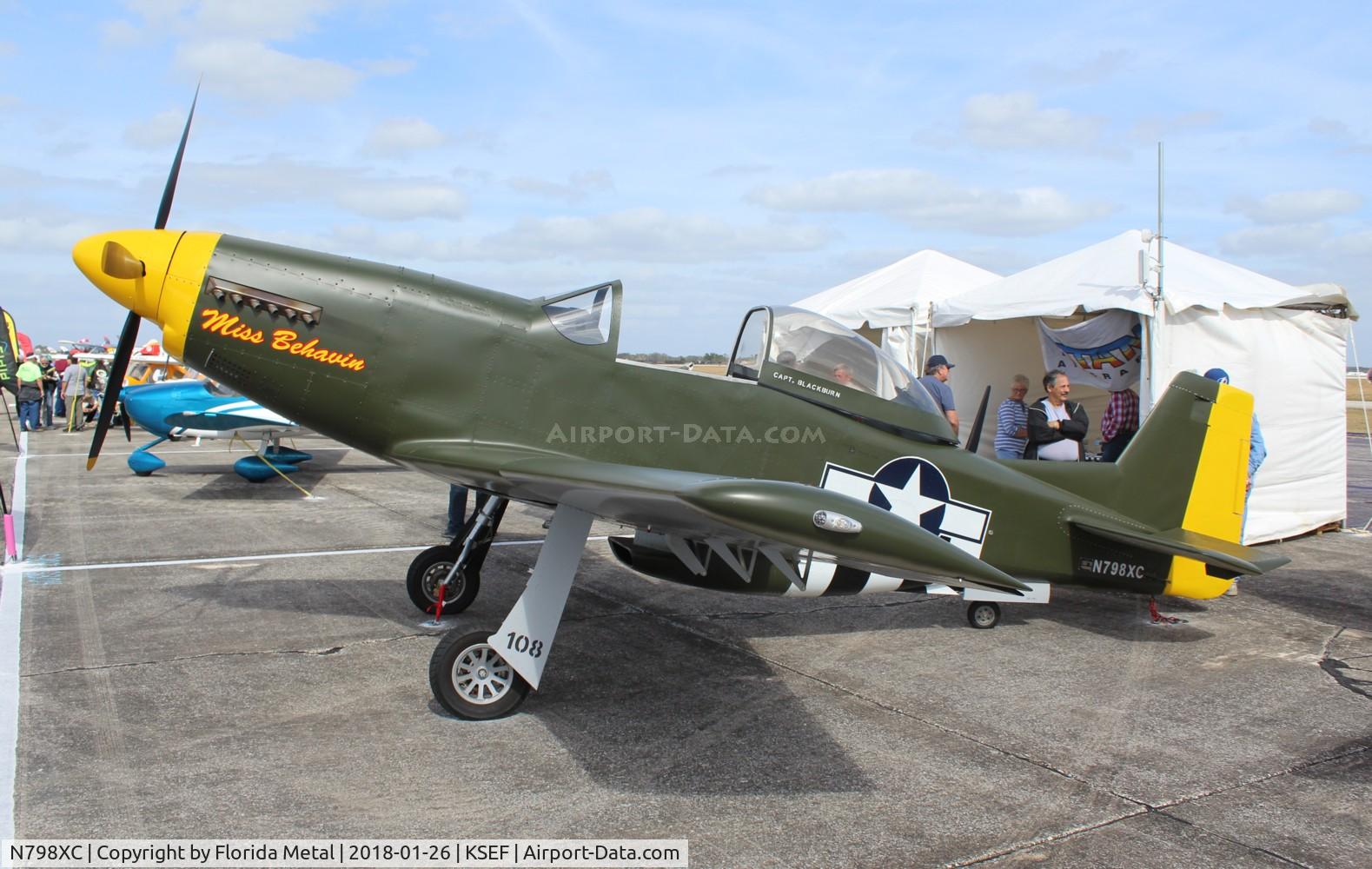 N798XC, 2016 Titan T-51 Mustang C/N 108, Sebring 2018