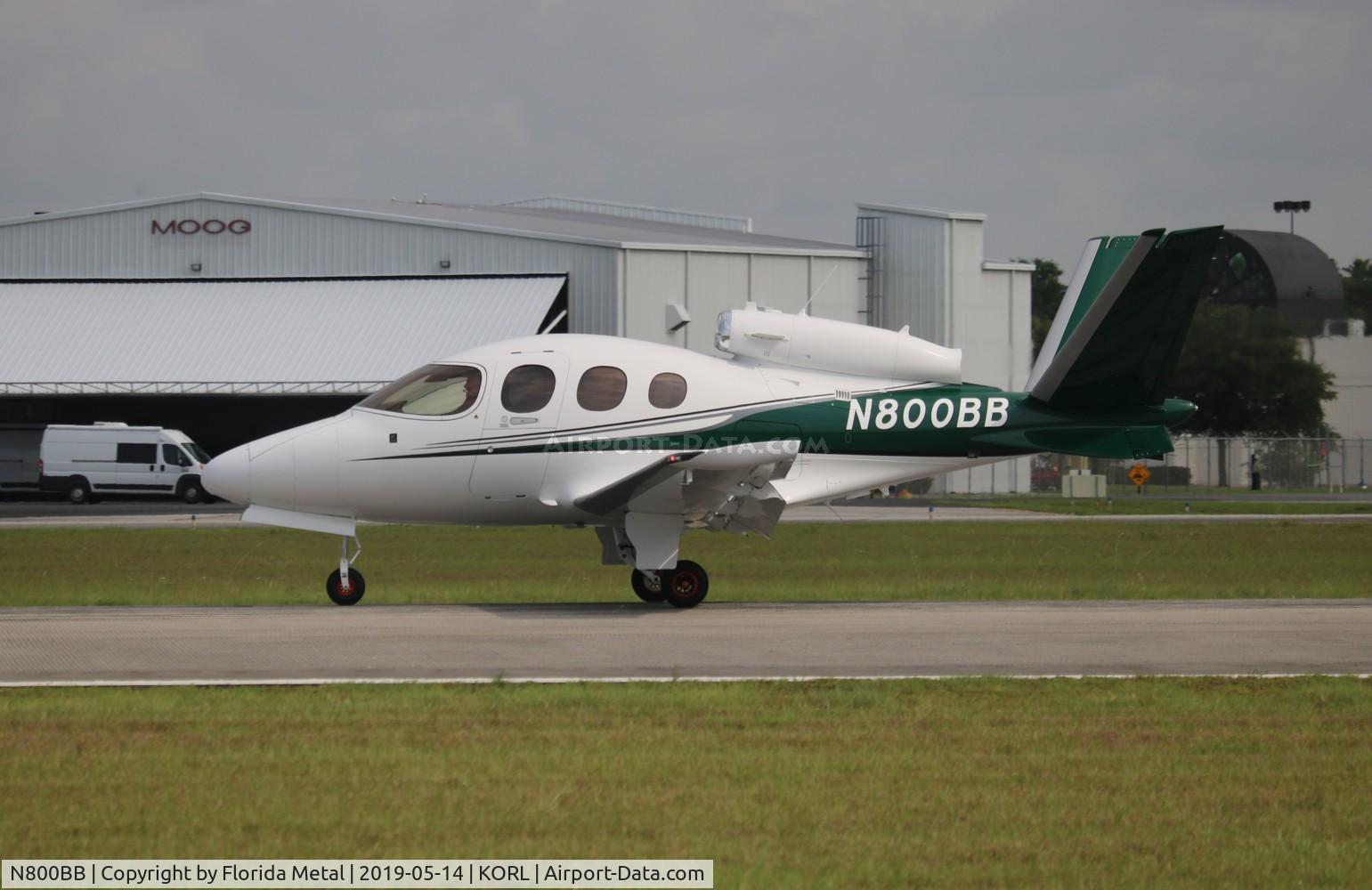 N800BB, 2018 Cirrus SF50 Vision C/N 0065, ORL spotting 2019