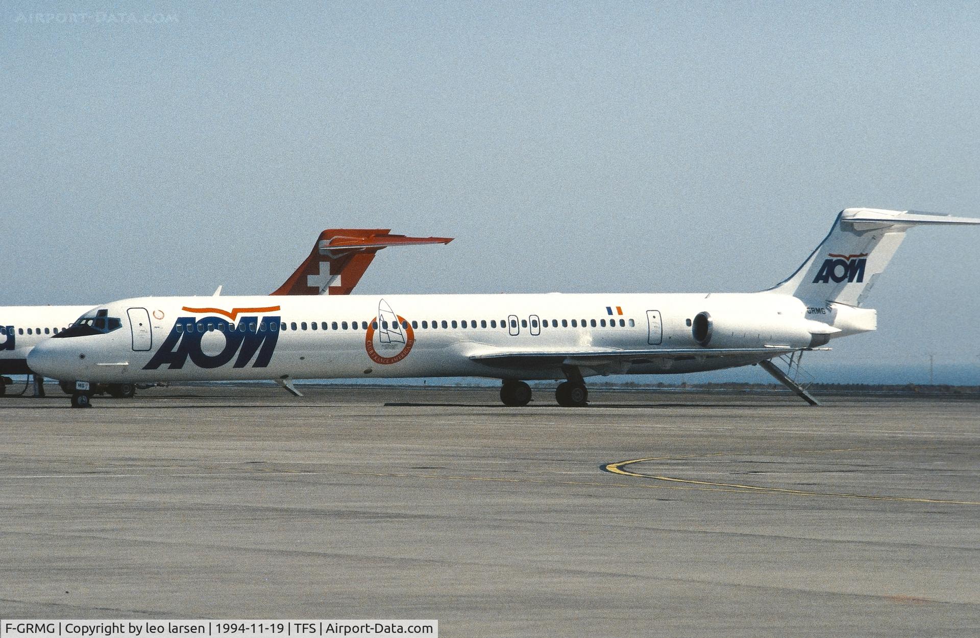 F-GRMG, 1994 McDonnell Douglas MD-83 (DC-9-83) C/N 53464, Tenerife South 19.11.1994
