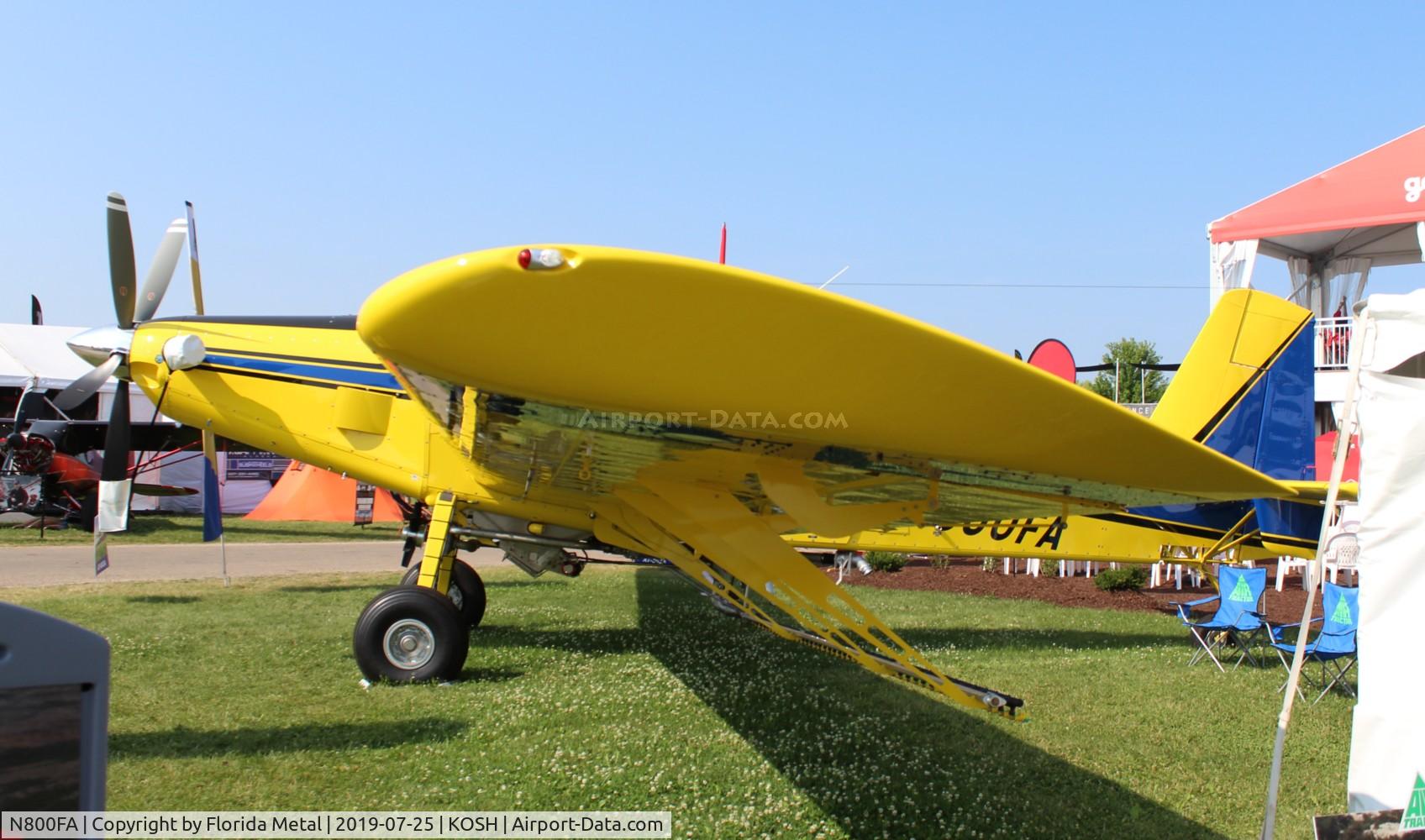N800FA, 2019 Air Tractor AT-802A C/N 802A-0806, EAA OSH 2019