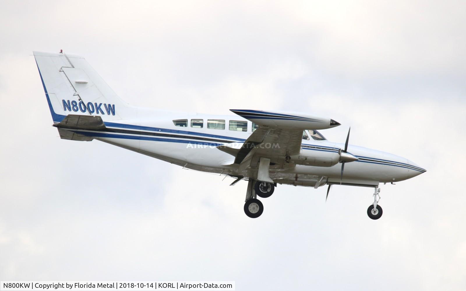 N800KW, 1976 Cessna 402B C/N 402B1063, NBAA ORL 2018
