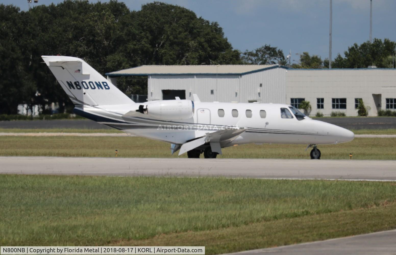 N800NB, 1997 Cessna 525 CitationJet CJ1 C/N 525-0212, ORL spotting 2018