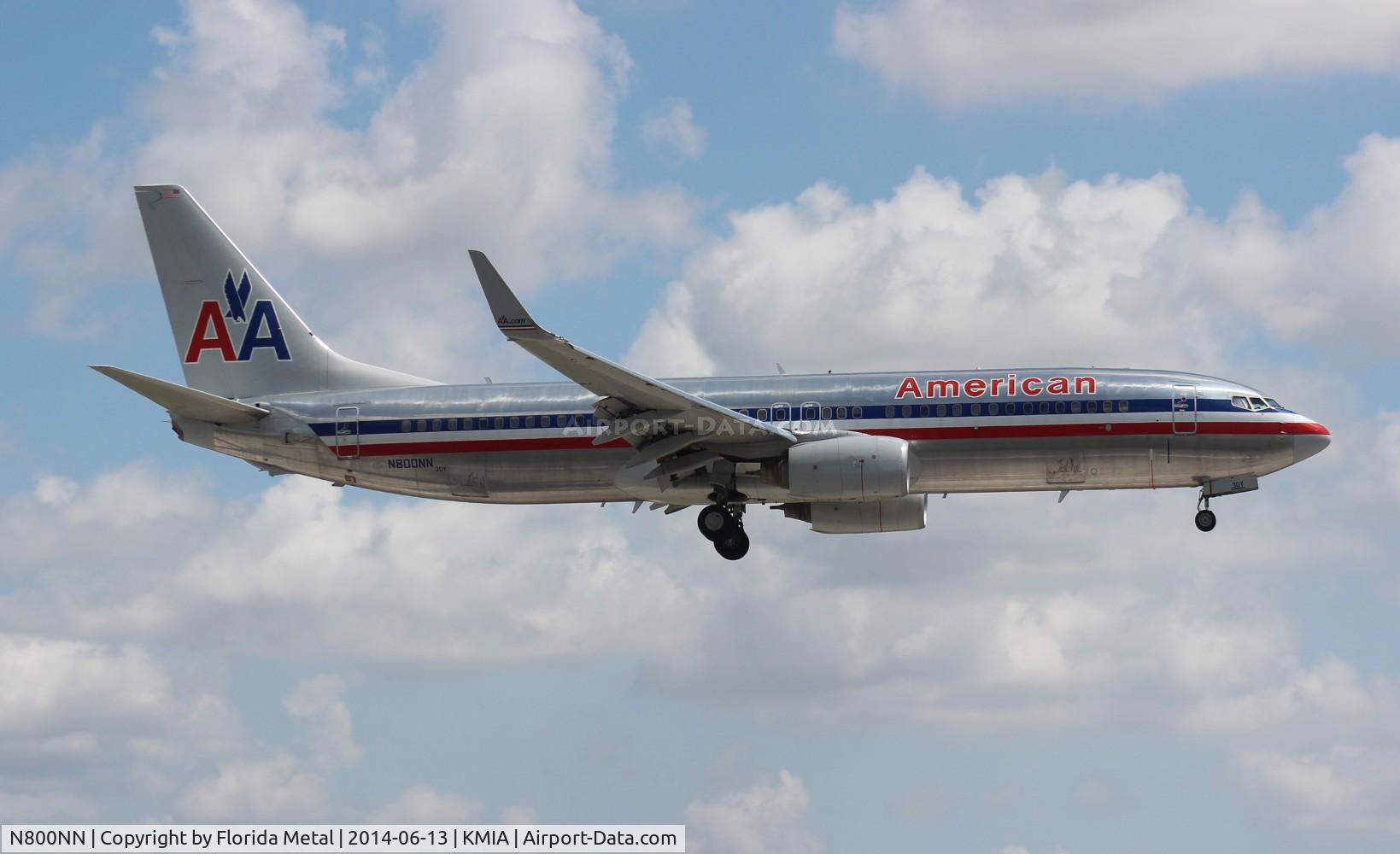 N800NN, 2009 Boeing 737-823 C/N 29564, MIA spotting 2014