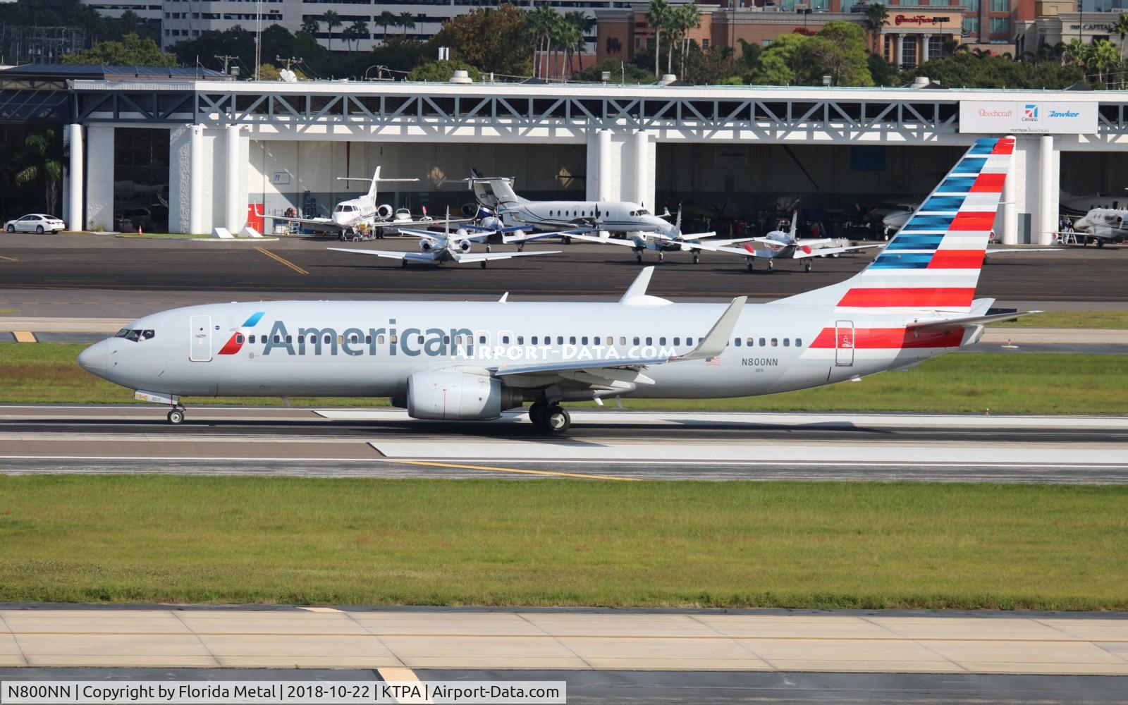 N800NN, 2009 Boeing 737-823 C/N 29564, TPA spotting 2018