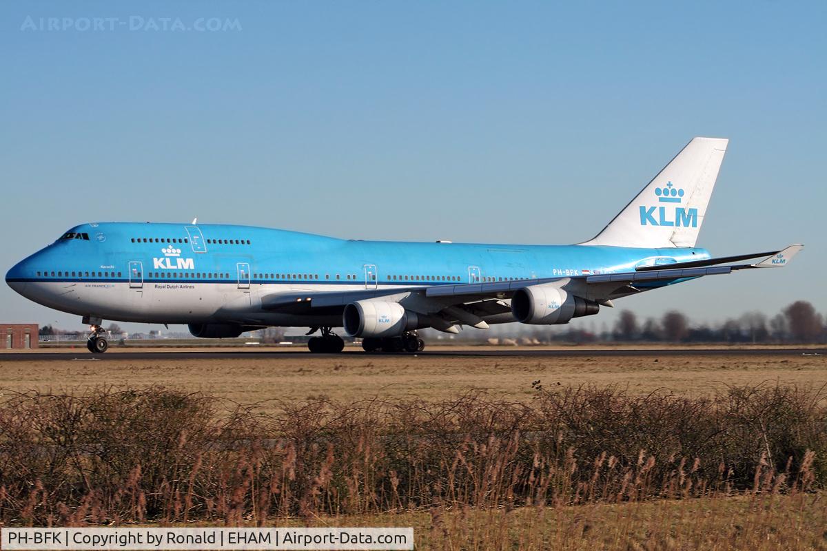 PH-BFK, 1991 Boeing 747-406BC C/N 25087, at eham