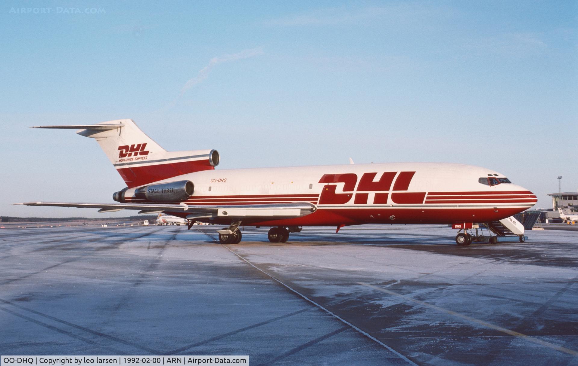 OO-DHQ, 1966 Boeing 727-35 C/N 19167, Arlanda Stocholm 2.92