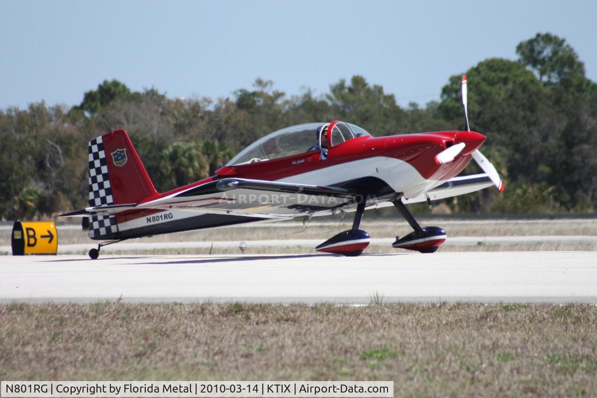 N801RG, 2007 Vans RV-8 C/N 82572, TICO 2010