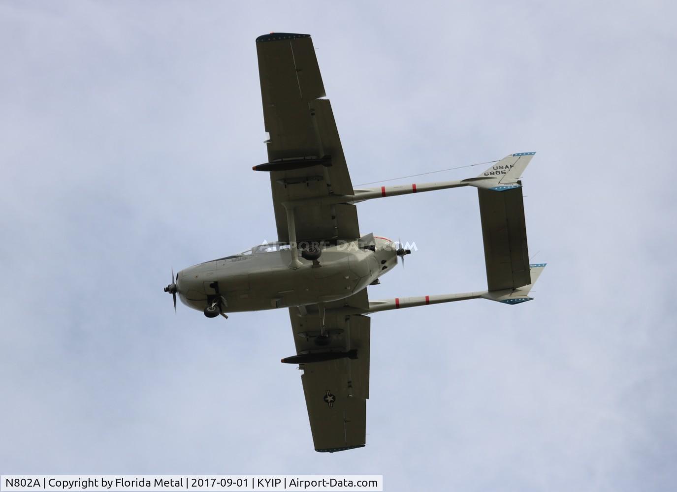 N802A, 1968 Cessna O-2A (M337B) Super Skymaster Super Skymaster C/N 337M-0174, TOM YIP 2017