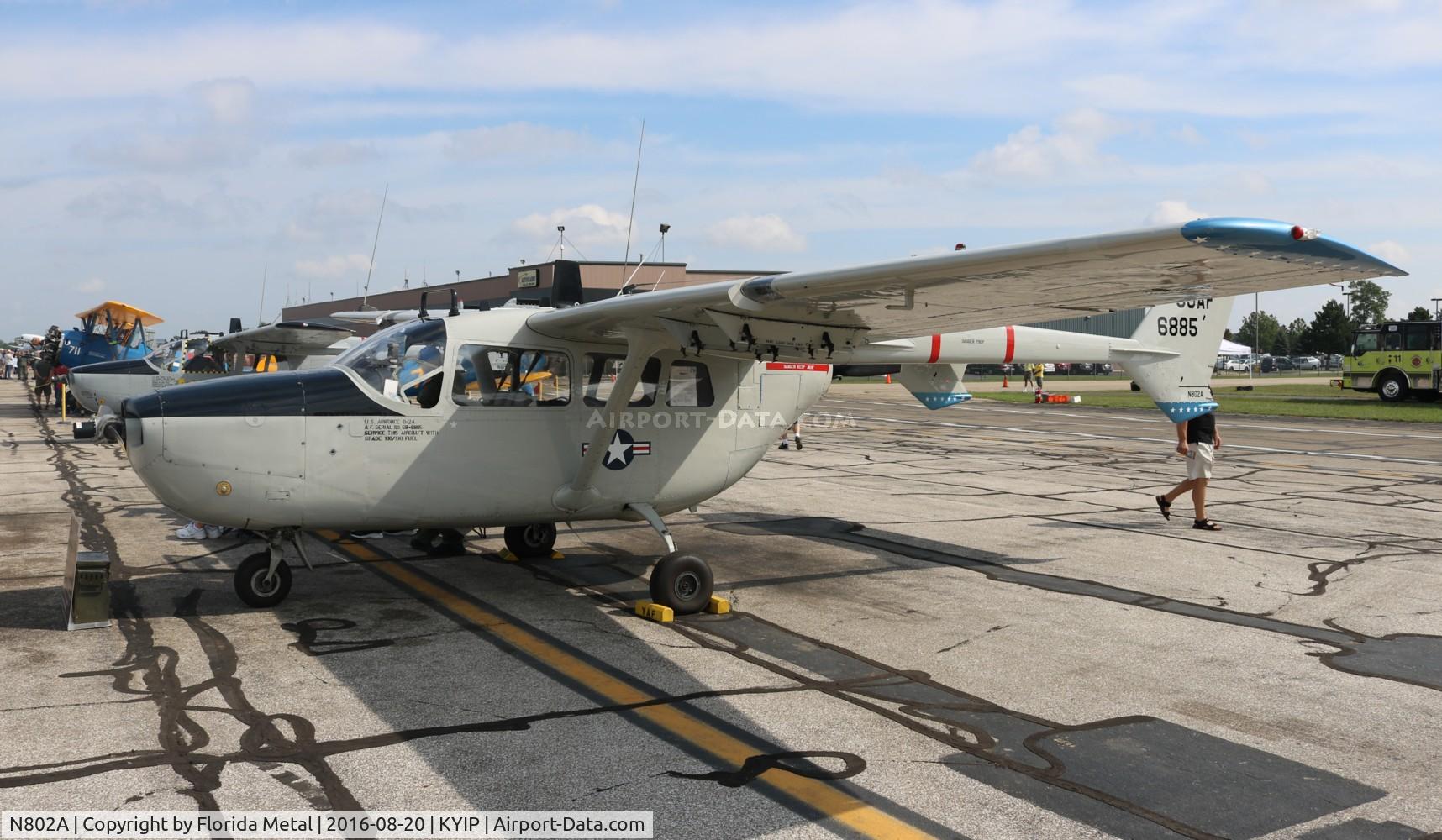 N802A, 1968 Cessna O-2A (M337B) Super Skymaster Super Skymaster C/N 337M-0174, TOM YIP 2016