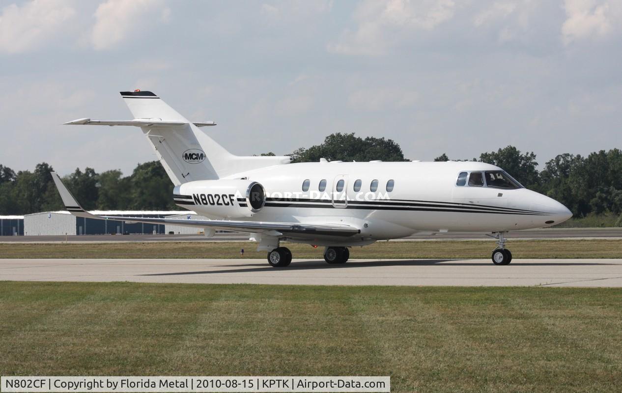 N802CF, 1999 Raytheon Hawker 800XP C/N 258425, PTK 2010