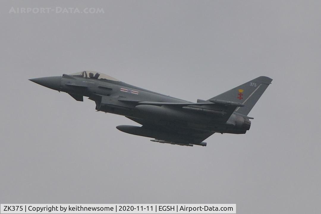 ZK375, 2016 Eurofighter EF-2000 Typhoon FGR4 C/N BS136, 'Apollo 11'