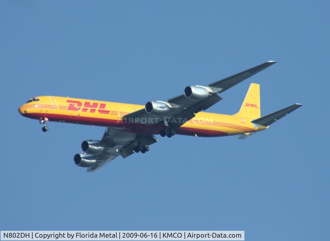 N802DH, 1969 McDonnell Douglas DC-8-73(F) C/N 46076, MCO spotting 2009