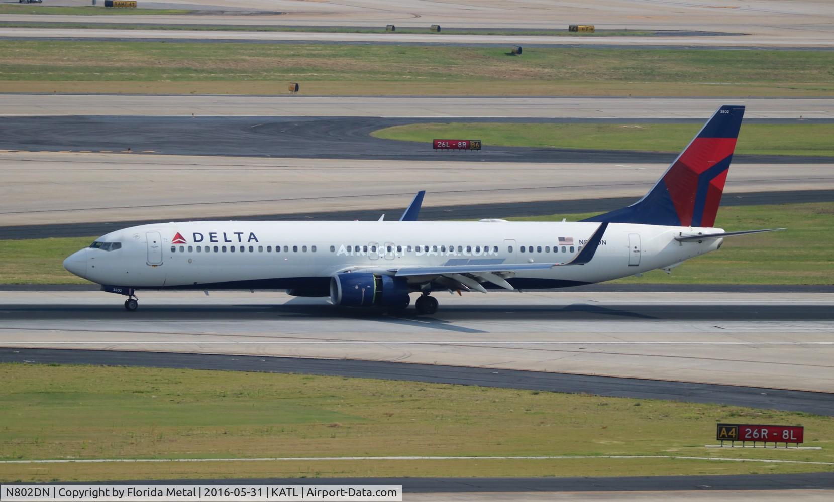 N802DN, 2013 Boeing 737-932/ER C/N 31917, ATL spotting 2016