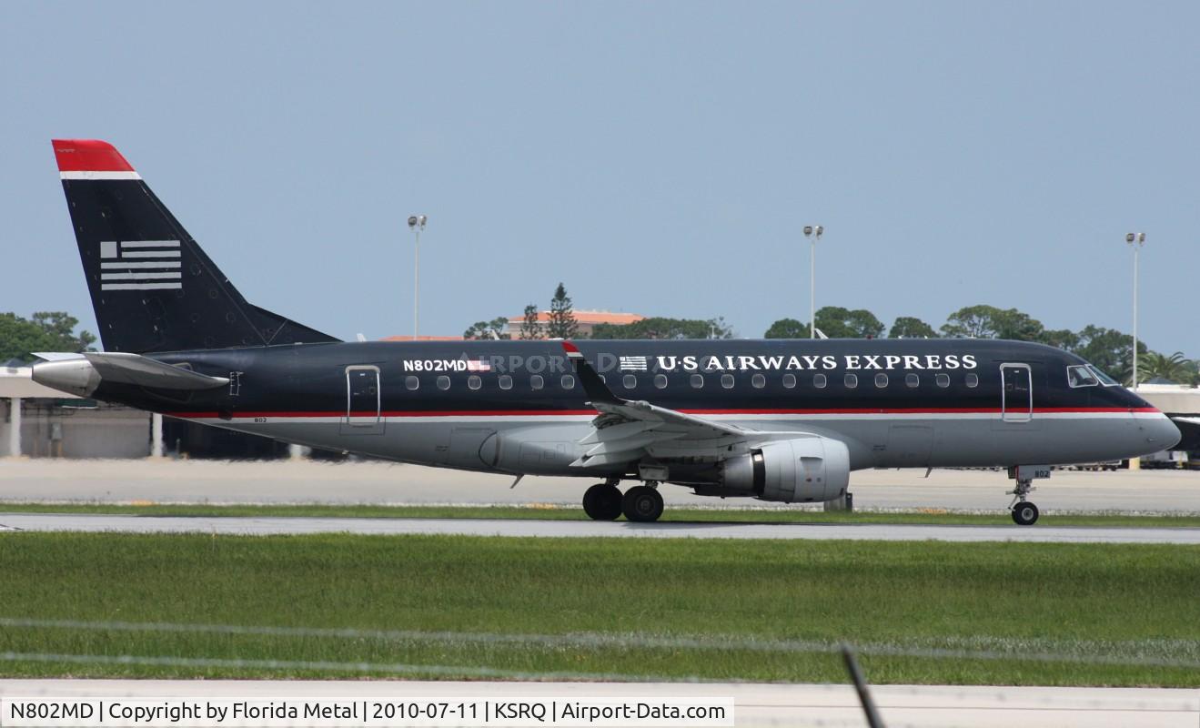 N802MD, 2004 Embraer 170SU (ERJ-170-100SU) C/N 17000013, SRQ O.F.A. 2010