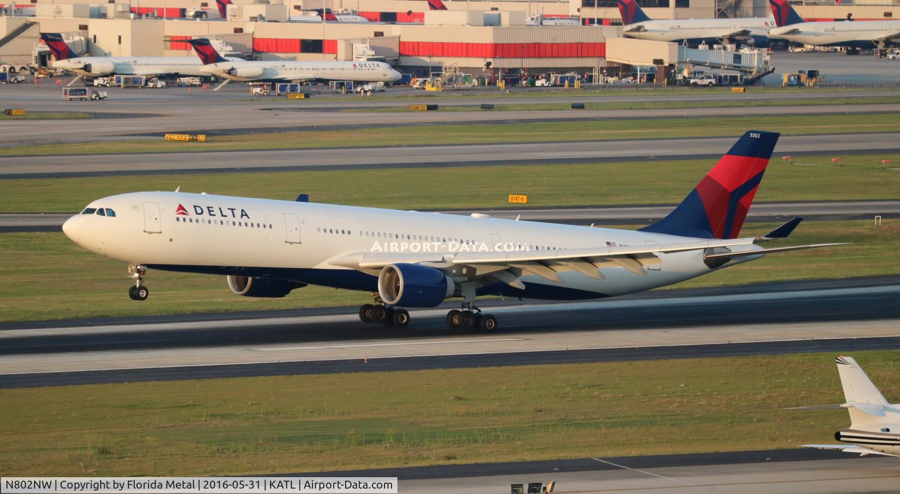 N802NW, 2003 Airbus A330-323 C/N 0533, ATL spotting 2016