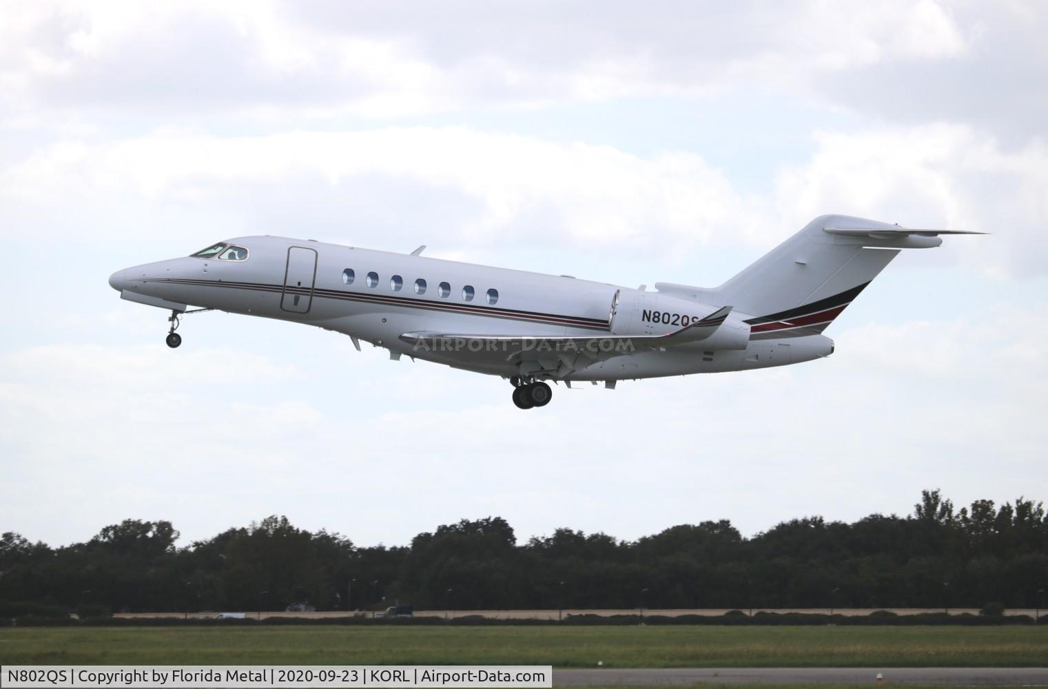 N802QS, 2020 Cessna 700 Citation Longitude C/N 700-0025, ORL spotting 2020