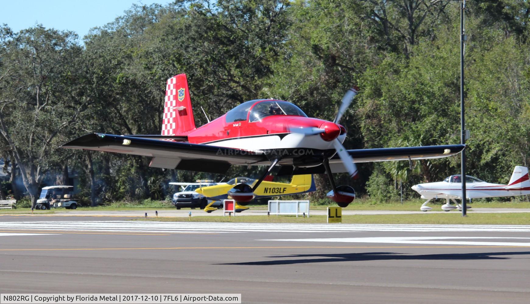 N802RG, Vans RV-7A C/N 70215, Spruce Creek 2017