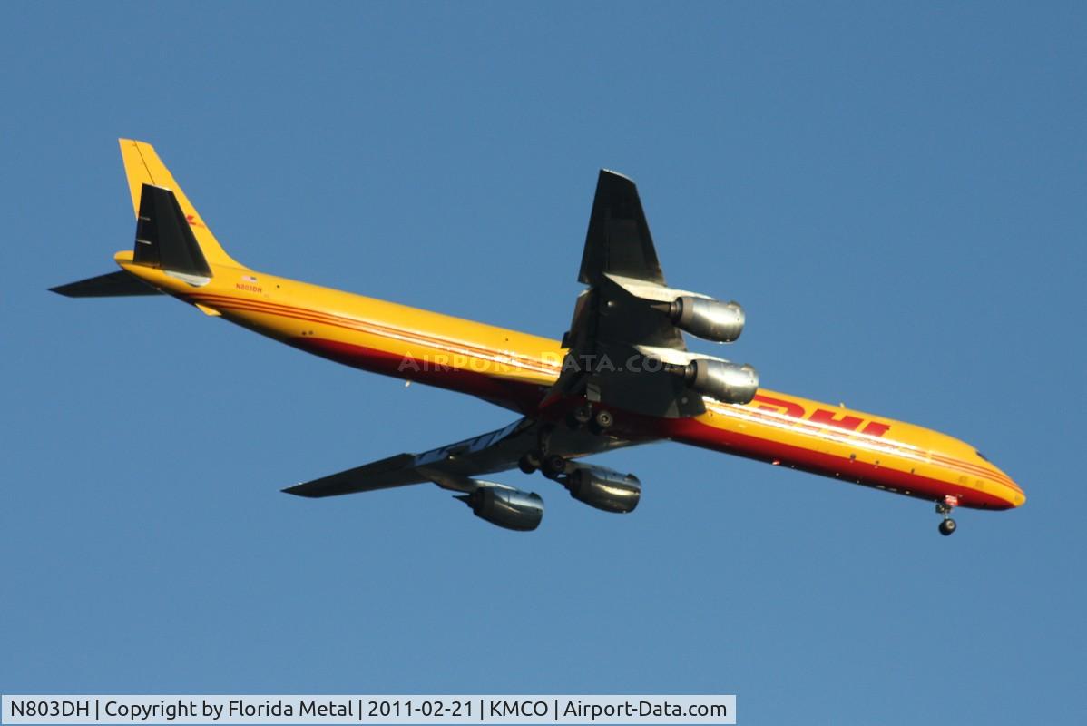 N803DH, 1969 McDonnell Douglas DC-8-73(F) C/N 46123, MCO spotting 2011