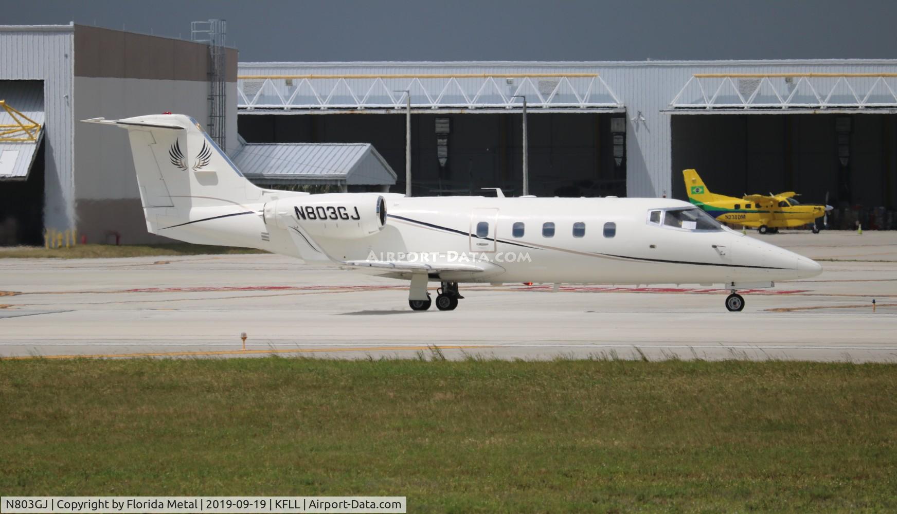 N803GJ, 2013 Gates Learjet 55 C/N 115, FLL spotting 2019