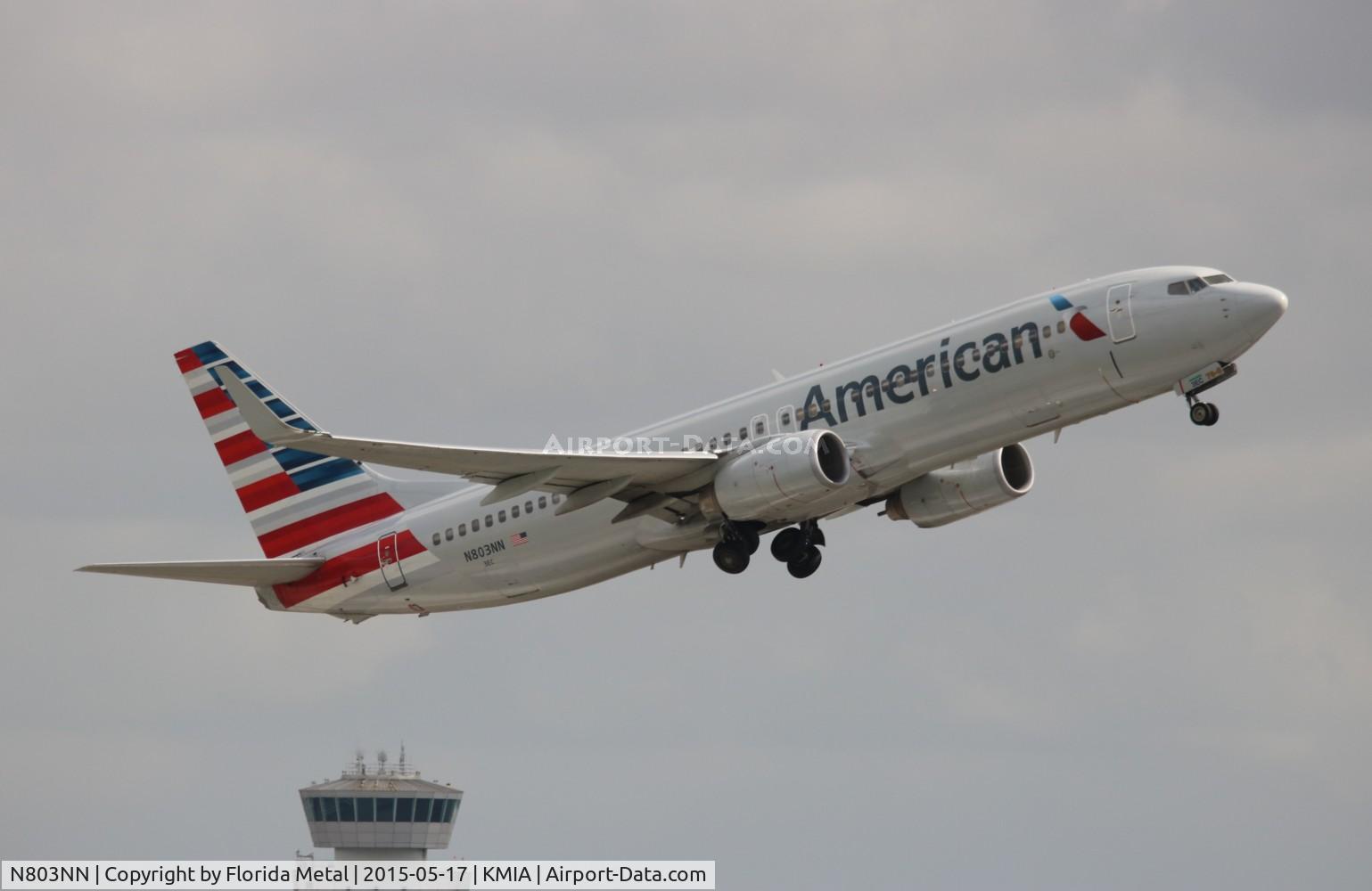 N803NN, 2009 Boeing 737-823 C/N 29566, MIA spotting 2015