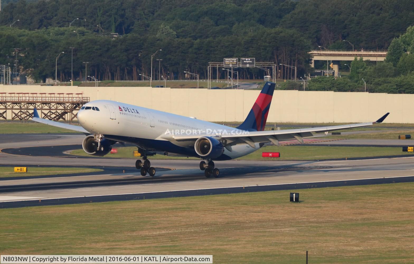 N803NW, 2003 Airbus A330-323 C/N 0542, ATL spotting 2016