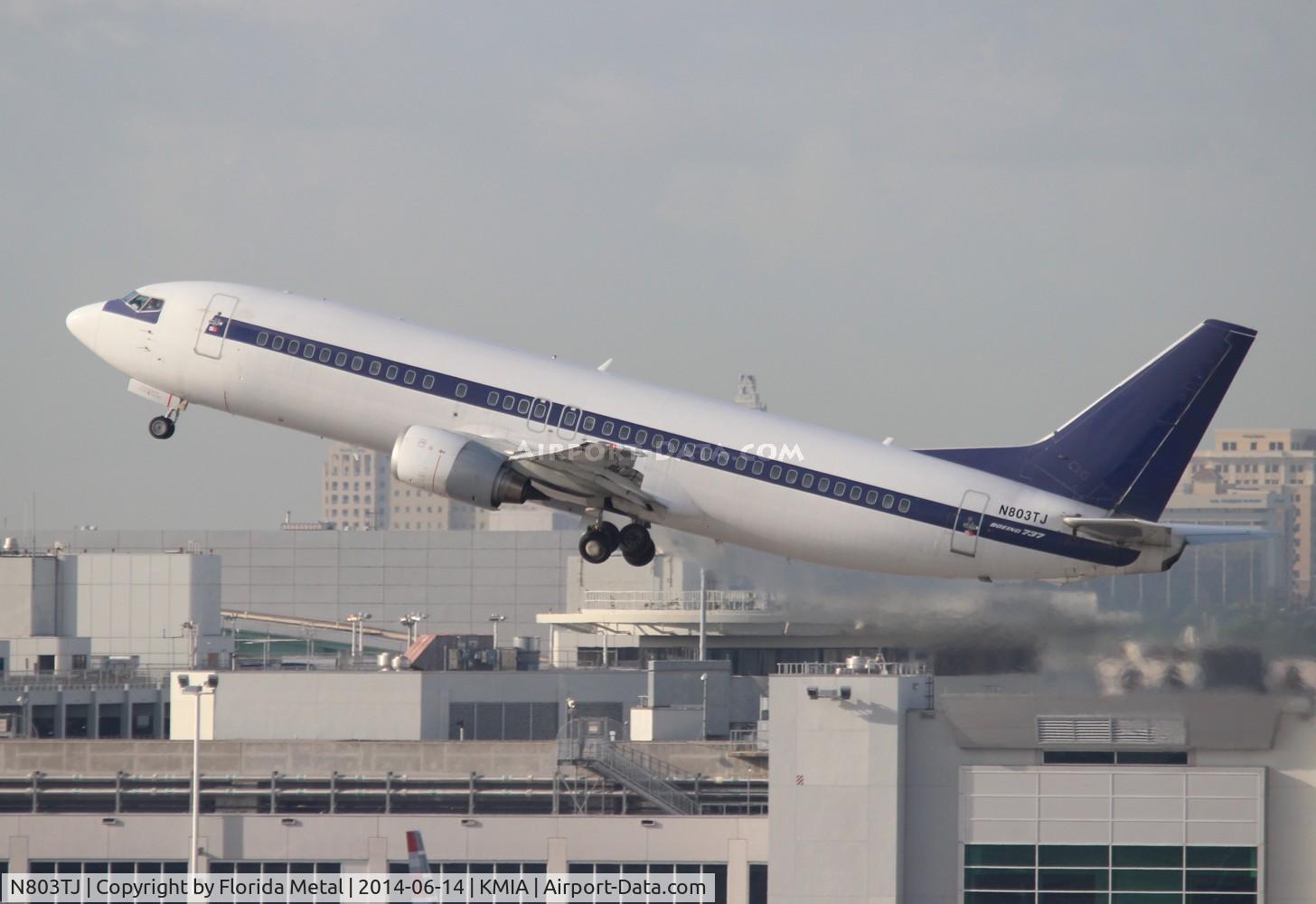 N803TJ, 1993 Boeing 737-45D C/N 27156/2492, MIA spotting 2014