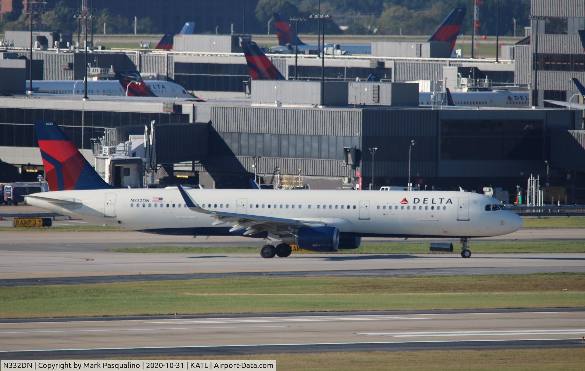 N332DN, 2017 Airbus A321-211 C/N 7973, Airbus A321-211