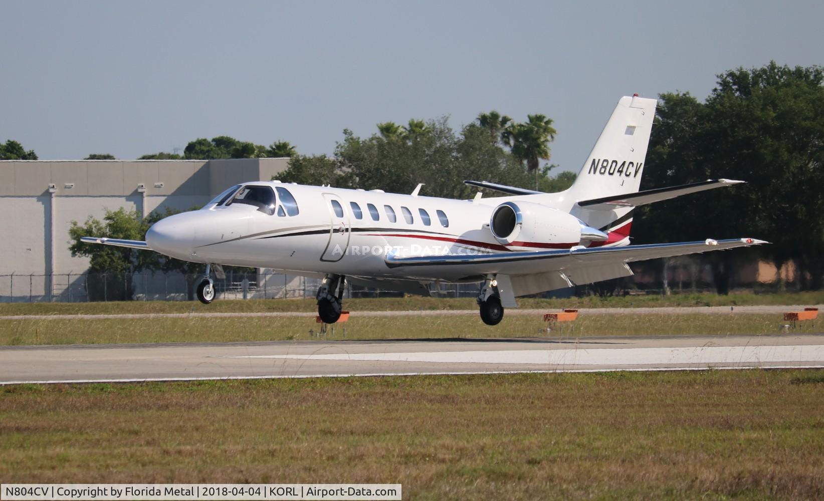 N804CV, Cessna 560 C/N 5600804, ORL spotting 2018