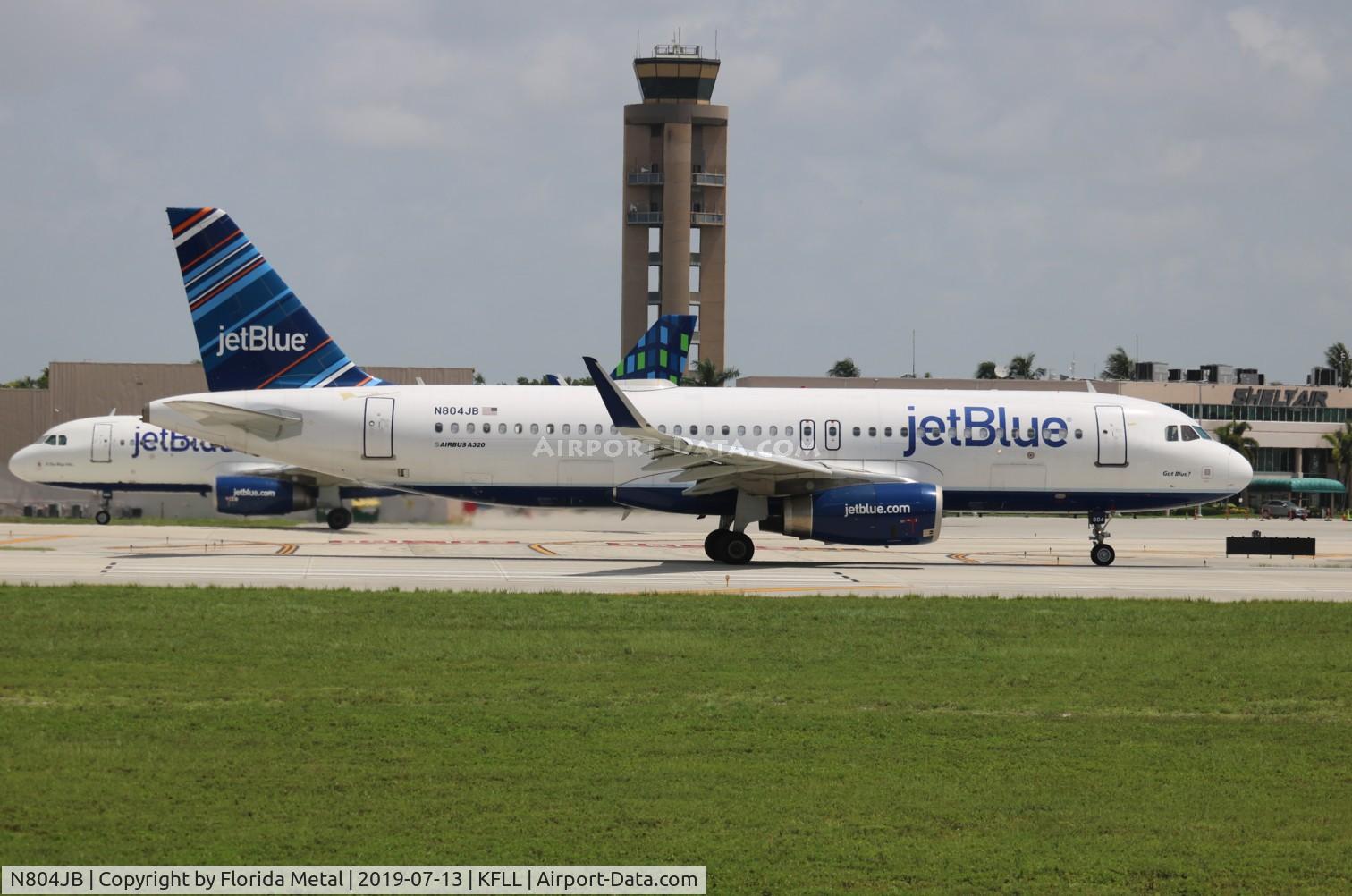 N804JB, 2012 Airbus A320-232 C/N 5142, FLL spotting 2019