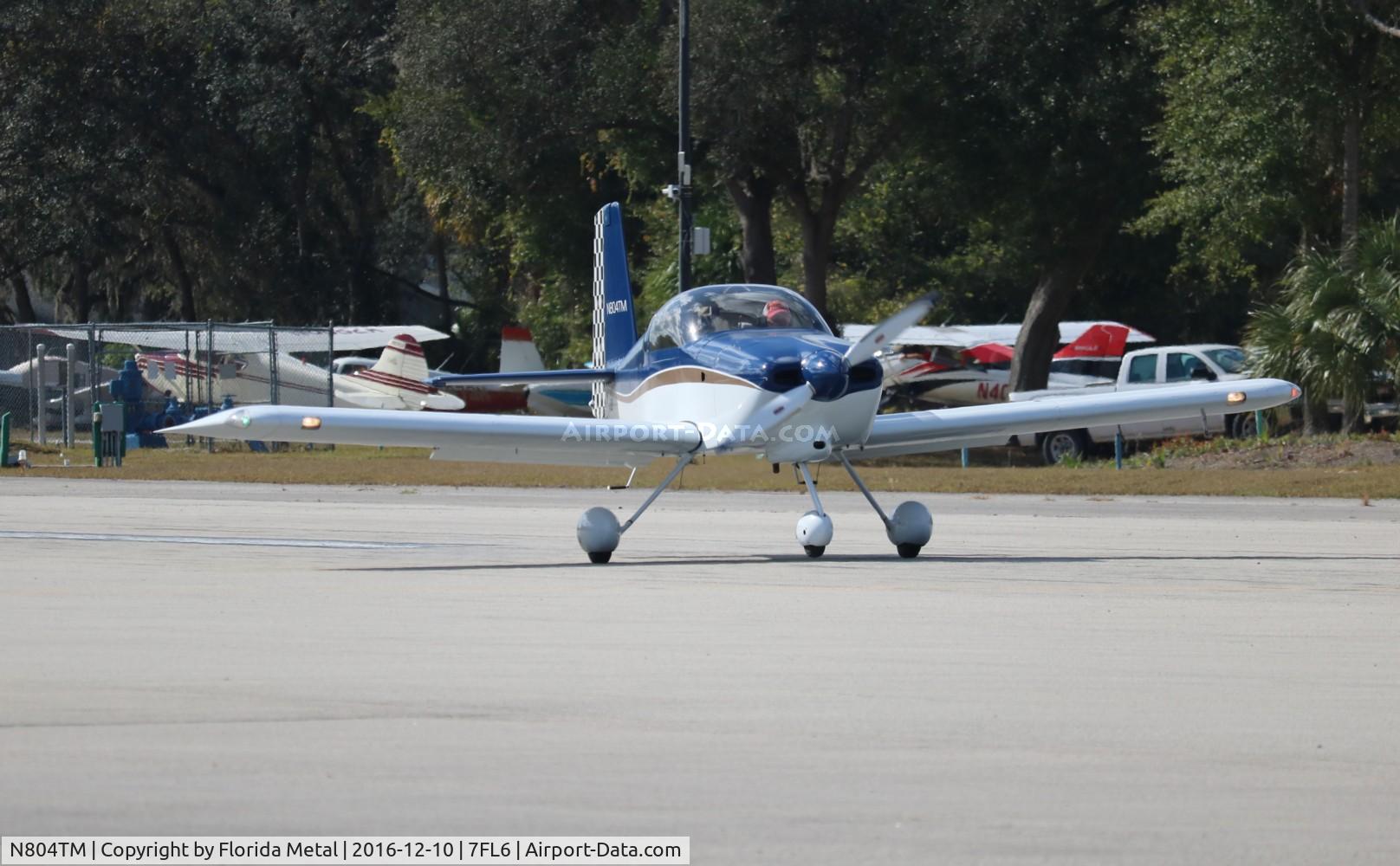 N804TM, 2004 Vans RV-7A C/N 70292, Spruce Creek 2016