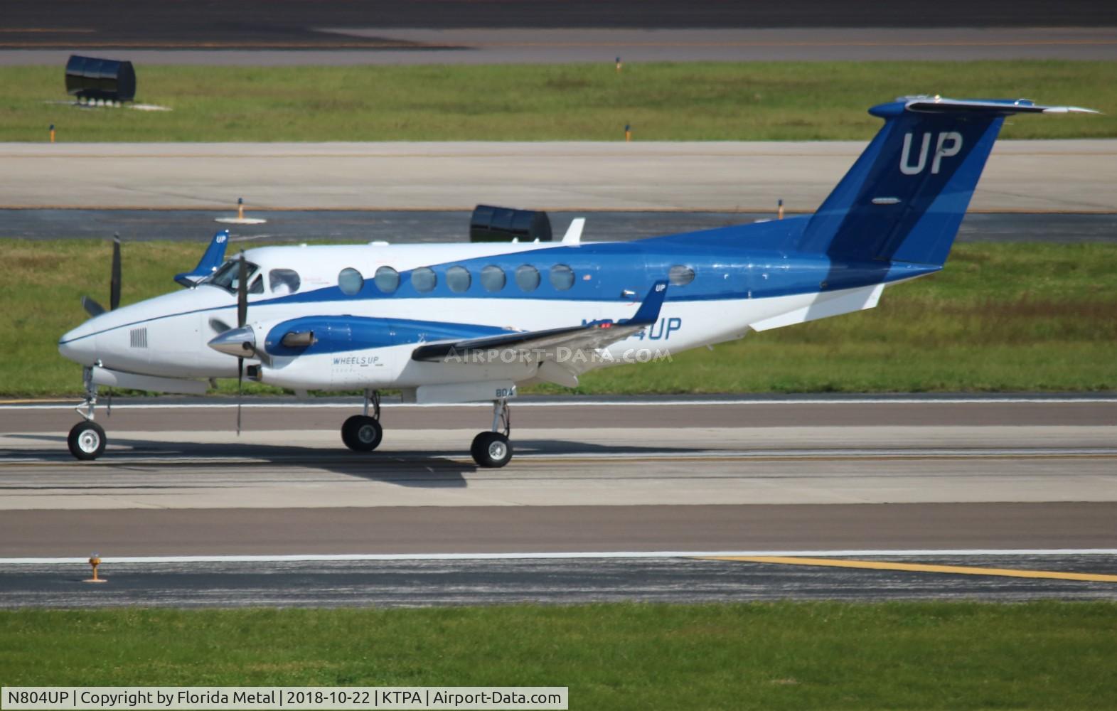 N804UP, 2013 Beechcraft B350i Super King Air C/N FL-886, TPA spotting 2018